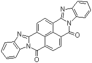 structure of CAS# 4216-02-8, Vat Red 15;C.I. 71100; C.I. Pigment Red 194; Bisbenzimidazo[2,1-b:1',2'-j]benzo[lmn][3,8]phenanthroline-6,9-dione
