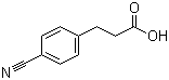 3-(4-Cyanophenyl)propanoic acid molecular structure (CAS 42287-94-5)