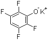 2,3,5,6-Tetrafluorophenole potassium salt molecular structure (CAS 42289-34-9)