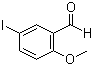 2-Methoxy-5-iodobenzaldehyde molecular structure (CAS 42298-41-9)