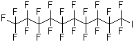 结构式 CAS# 423-62-1, 1-碘全氟癸烷; 全氟癸基碘; 全氟碘代癸烷