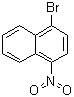 1-溴-4-硝基萘分子结构 (CAS 4236-05-9)