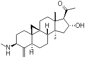 Buxtamine molecular structure (CAS 4236-73-1)