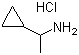 structure of CAS# 42390-64-7, 1-Cyclopropylethylamine hydrochloride