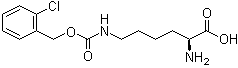 N6-[[(2-Chlorophenyl)methoxy]carbonyl]-L-lysine molecular structure (CAS 42390-97-6)