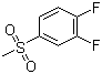 structure of CAS# 424792-57-4, 1,2-Difluoro-4-(methylsulphonyl)benzene