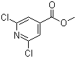 2,6-Dichloroisonicotinic acid methyl ester molecular structure (CAS 42521-09-5)