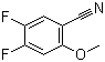 4,5-Difluoro-2-methoxybenzonitrile molecular structure (CAS 425702-28-9)