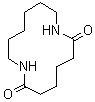 1,8-Diazacyclotetradecane-2,7-dione molecular structure (CAS 4266-66-4)