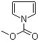 1H-吡咯-1-羧酸甲酯分子结构 (CAS 4277-63-8)