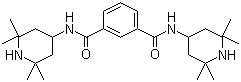 N,N'-Bis(2,2,6,6-tetramethyl-4-piperidinyl)-1,3-benzenedicarboxamide molecular structure (CAS 42774-15-2)