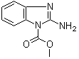 Methyl 2-amino-1H-benzimidazole-1-carboxylate molecular structure (CAS 42784-25-8)