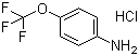 4-(Trifluoromethoxy)aniline hydrochloride molecular structure (CAS 42823-24-5)