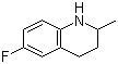 structure of CAS# 42835-89-2, 6-Fluoro-1,2,3,4-tetrahydro-2-methylquinoline;6-Fluoro-tetrahydro-quinaldine