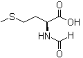 N-甲酰基-L-蛋氨酸分子结构 (CAS 4289-98-9)