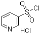 吡啶-3-磺酰氯盐酸盐分子结构 (CAS 42899-76-3)