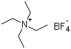 四乙基四氟硼酸铵分子结构 (CAS 429-06-1)