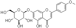 Moldavoside molecular structure (CAS 4291-60-5)