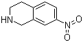 structure of CAS# 42923-79-5, 7-Nitro-1,2,3,4-tetrahydroisoquinoline