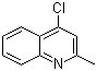 structure of CAS# 4295-06-1, 4-Chloro-2-methylquinoline