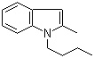 structure of CAS# 42951-35-9, 1-Butyl-2-methylindole