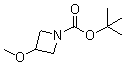 3-Methoxyazetidine-1-carboxylic acid tert-butyl ester molecular structure (CAS 429669-07-8)