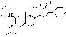 17-Hydroxypancuronium molecular structure (CAS 43021-45-0)