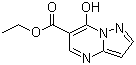 结构式 CAS# 43024-61-9, 7-羟基吡唑并[1,5-a]嘧啶-6-甲酸乙酯