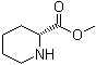 structure of CAS# 43041-11-8, (2R)-2-Piperidinecarboxylic acid methyl ester;(R)-Methyl piperidine-2-carboxylate; D-Pipecolic acid methyl ester