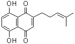 Deoxyshikonin molecular structure (CAS 43043-74-9)