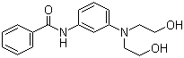 3-Benzamidophenyliminodiethanol molecular structure (CAS 43051-46-3)