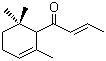 1-(2,6,6-Trimethyl-cyclohex-2-enyl)-but-2-en-1-one molecular structure (CAS 43052-87-5)