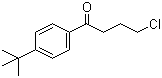 结构式 CAS# 43076-61-5, 4'-叔丁基-4-氯丁酰苯; 4-叔丁基-gamma-氯代苯丁酮