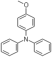 4-Methoxytriphenylamine molecular structure (CAS 4316-51-2)