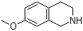 1,2,3,4-Tetrahydro-7-methoxyisoquinoline molecular structure (CAS 43207-78-9)