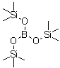三(三甲基硅氧基)硼分子结构 (CAS 4325-85-3)