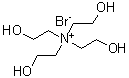 Tetraethanolammonium bromide molecular structure (CAS 4328-04-5)