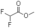 二氟乙酸甲酯分子结构 (CAS 433-53-4)