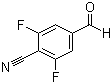 4-Cyano-3,5-difluorobenzaldehyde molecular structure (CAS 433939-88-9)