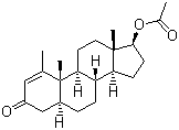 结构式 CAS# 434-05-9, 美替诺龙醋酸酯