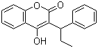 structure of CAS# 435-97-2, Phenprocoumon;3-(1-Phenylpropyl)-4-hydroxycoumarin; 4-Hydroxy-2-oxo-3-(1-phenylpropyl)-2H-chromene