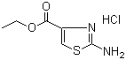 2-氨基噻唑-4-甲酸乙酯盐酸盐分子结构 (CAS 435342-17-9)