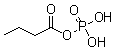 丁酰基磷酸二氢酯分子结构 (CAS 4378-06-7)