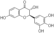 结构式 CAS# 4382-33-6, 刺槐亭; 3,3',4',5',7-五羟基黄烷酮