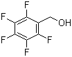 五氟苯甲醇分子结构 (CAS 440-60-8)
