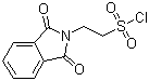 2-Phthalimidoethanesulfonyl chloride molecular structure (CAS 4403-36-5)