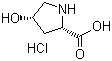 (4S)-4-Hydroxy-L-proline hydrochloride molecular structure (CAS 441067-49-8)