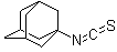 structure of CAS# 4411-26-1, 1-Adamantyl isothiocyanate;Tricyclo(3.3.1.1'3,7)dec-1-yl isocyanate
