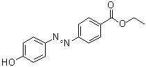 4-[(4-Hydroxyphenyl)azo]benzoic acid ethyl ester molecular structure (CAS 4418-89-7)