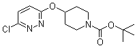 结构式 CAS# 442199-16-8, 4-[(6-氯-3-哒嗪基)氧基]-1-哌啶羧酸叔丁酯